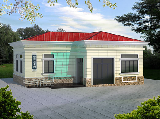 陆河现代都市型移动厕所