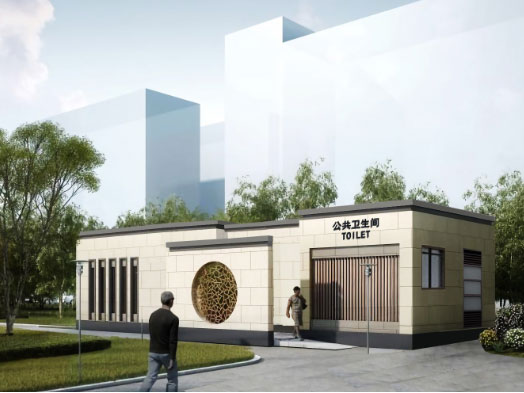 陆河豪华组装型移动厕所